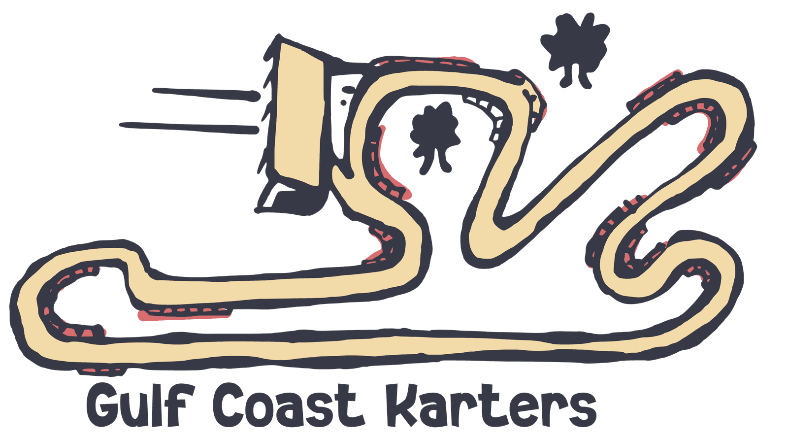 Gulf Coast Karters track logo